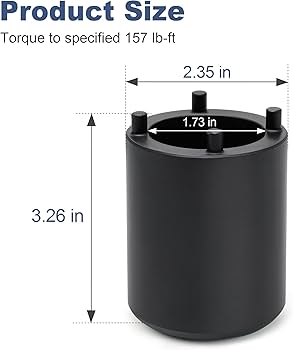 Amazon.com: Camotokiit Front Wheel Axle Hub Bearing Lock Nut Tool